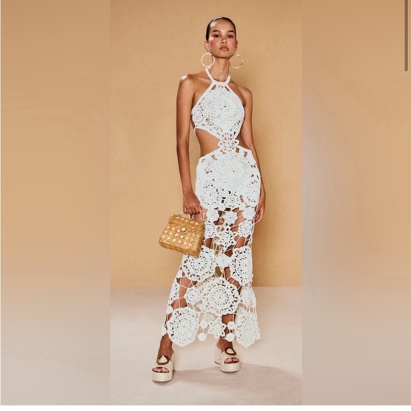 Cult Gaia Accalia Crochet Gown - Picture 13 of 15